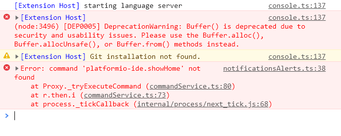Can not install extension · Issue #1247 · platformio/platformio-vscode ...