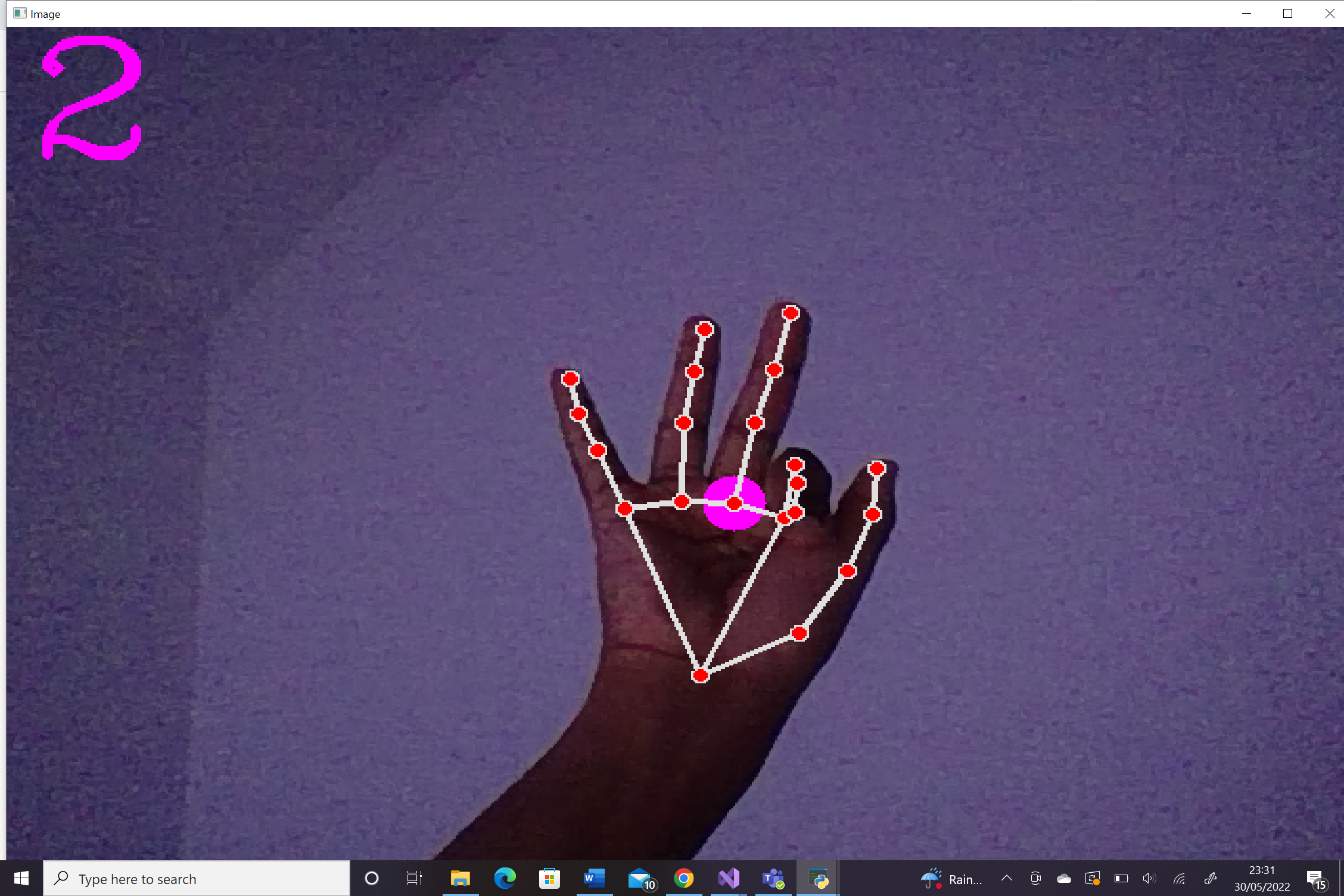 hand tracker using python ||#pythonprogramming #coding... GitHub - aabubakar17/HandTracking