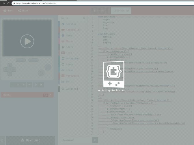 Large games not decompiling properly · Issue #915 · microsoft/pxt ...