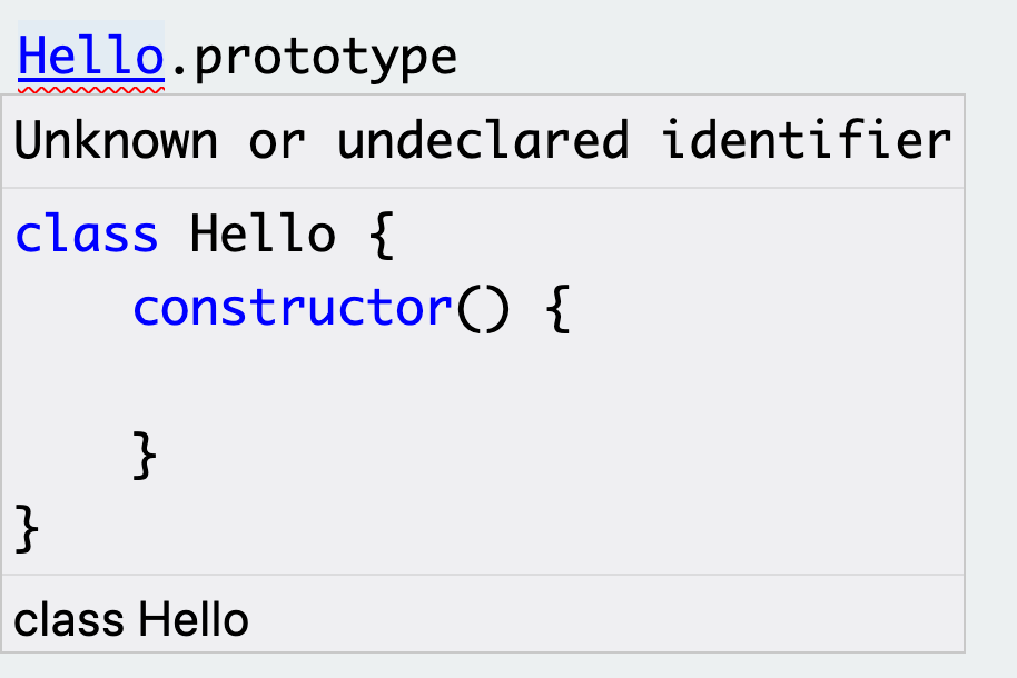 prototype shows up as completion for class names · Issue #1583 ...