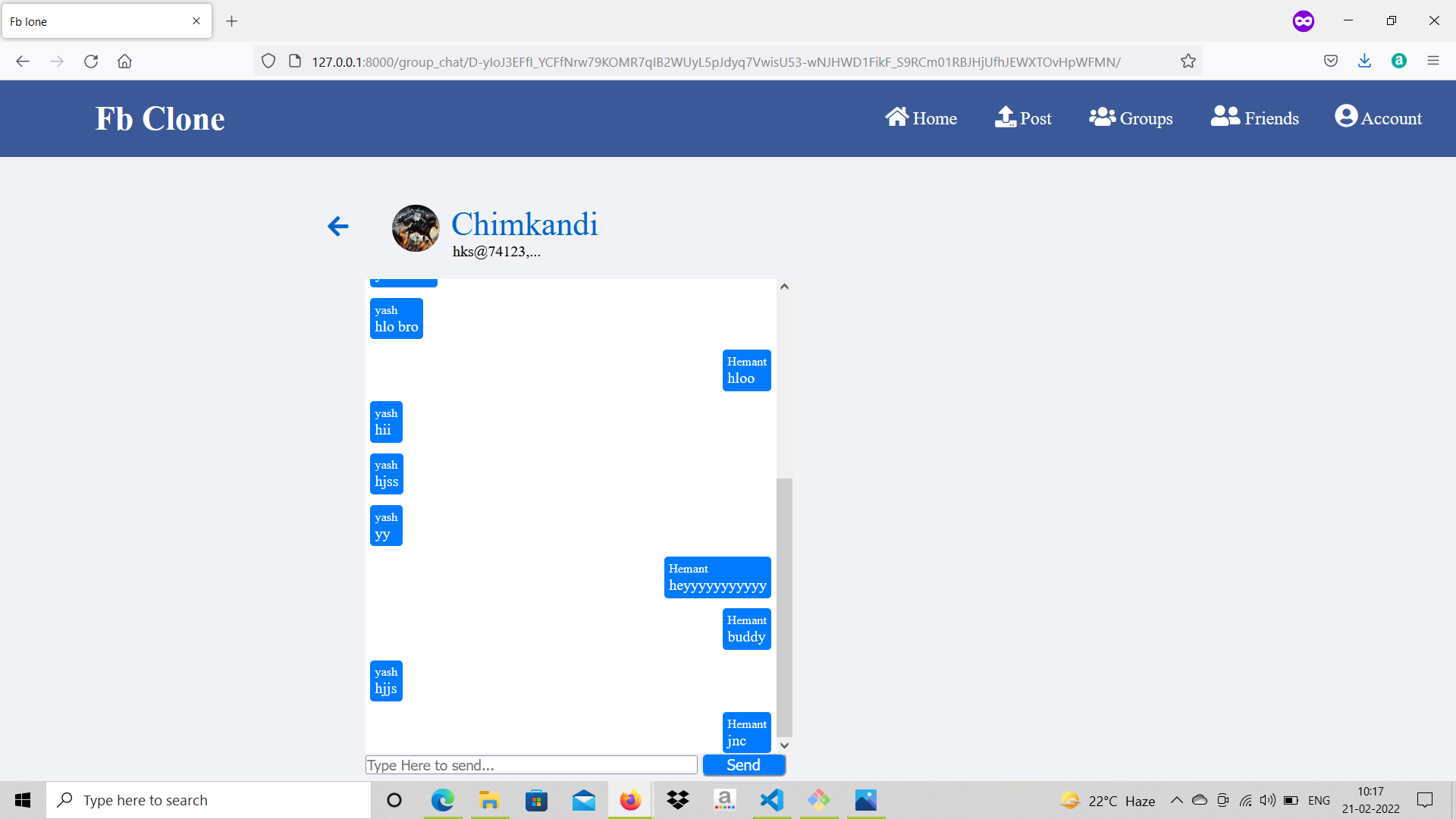 GitHub - hks74123/fbclone_updation: Fbclone is a clone of well known ...