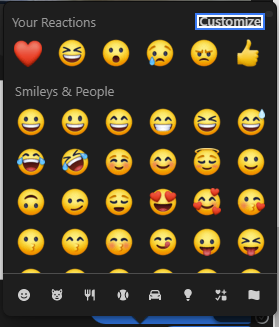 Custom emoji reacts · Issue #1577 · sindresorhus/caprine · GitHub