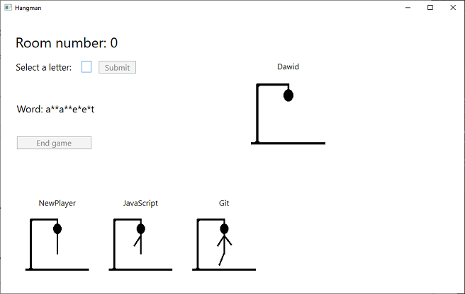 GitHub - wiktoriakeller/hangman-multiplayer: Multiplayer hangman game ...