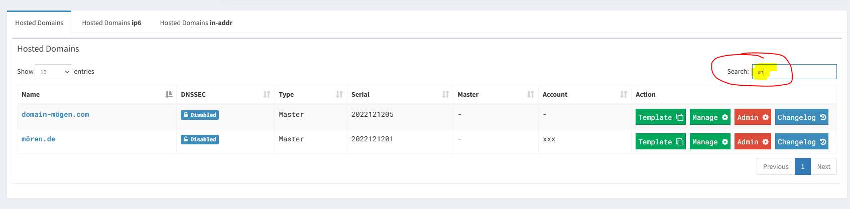 IDN search does not work · Issue #1325 · PowerDNS-Admin/PowerDNS-Admin ...