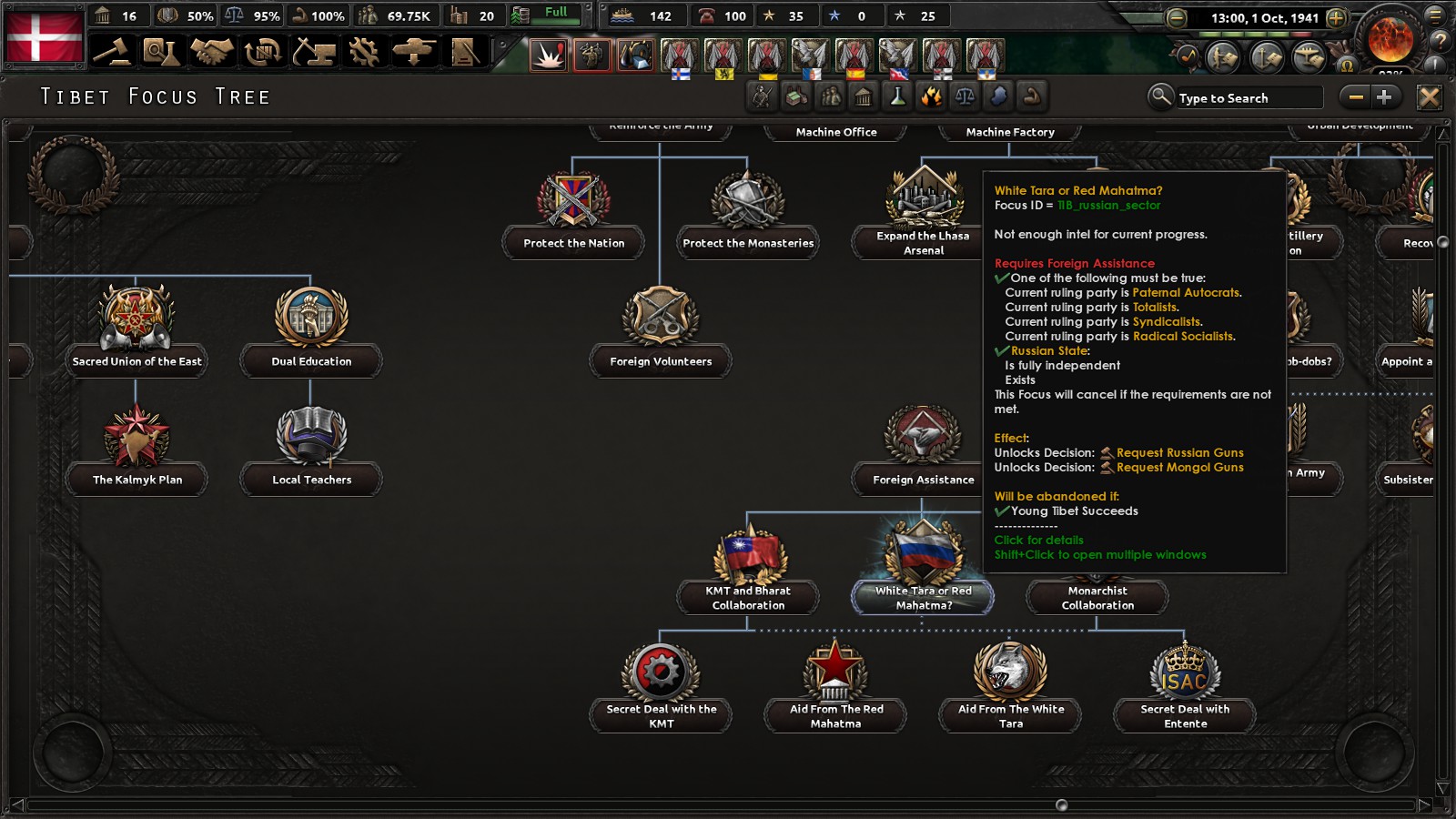 TIB - Change focus requirements so the AI doesn't get stuck taking it ...