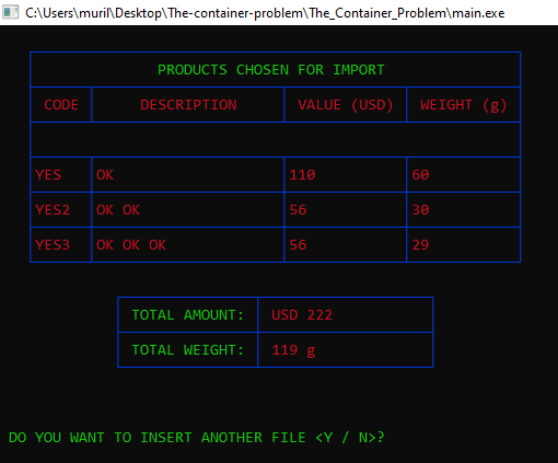 GitHub - murilodepa/The-Container-Problem: Assist the freight forwarder ...