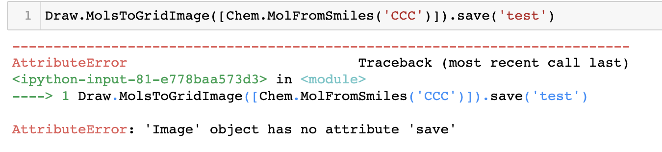 Draw.MolsToGridImage doesn't save the image · Issue #3650 · rdkit/rdkit ...