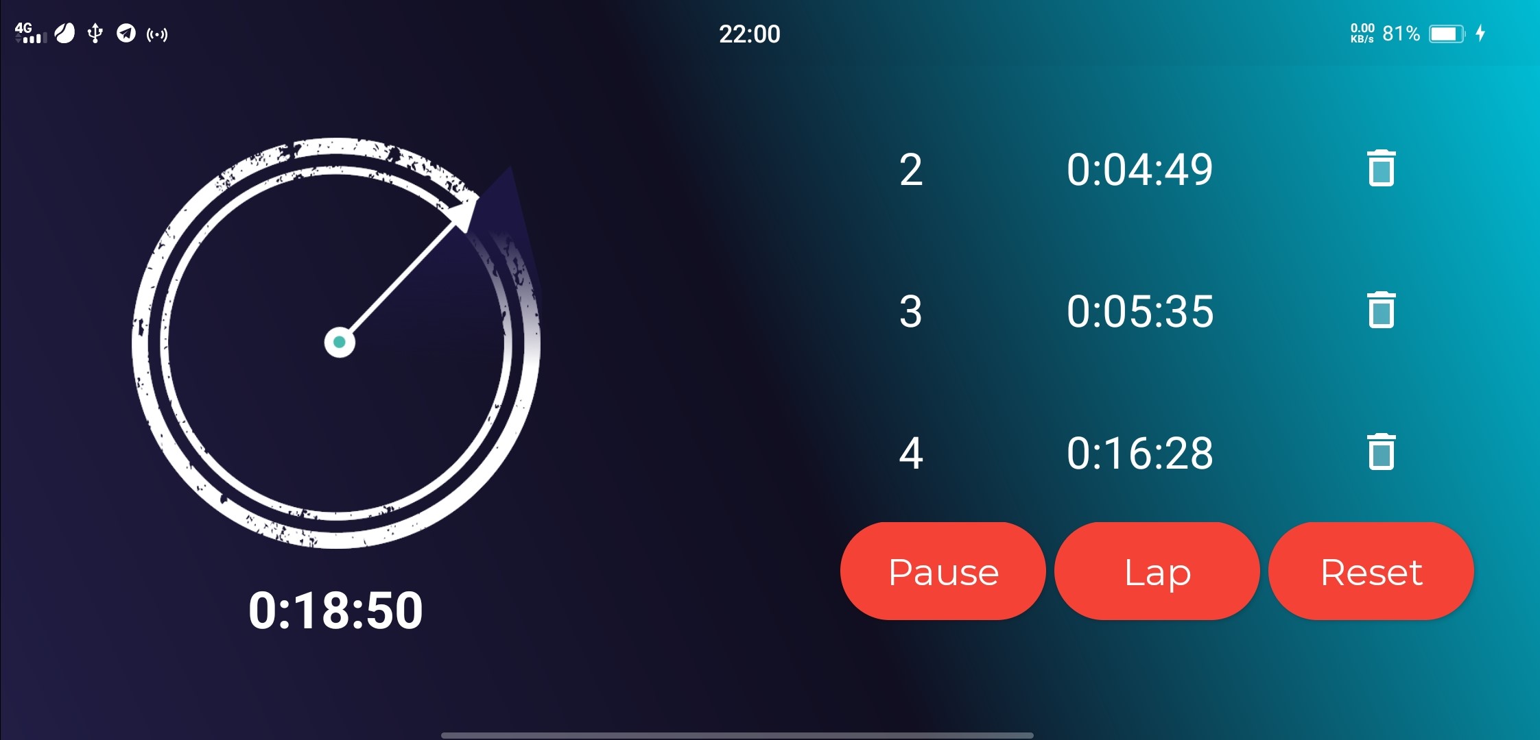 GitHub Ejazcyber/AndroidStopwatch A Stopwatch android app capable of handling orientation