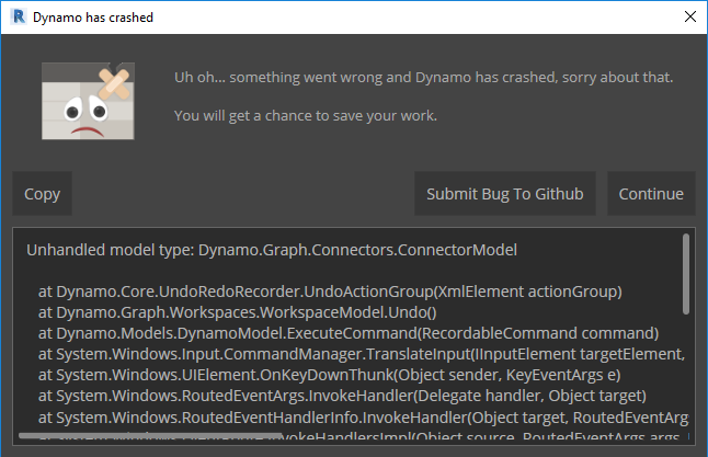 Crash Report - 20171104 · Issue #8314 · DynamoDS/Dynamo · GitHub