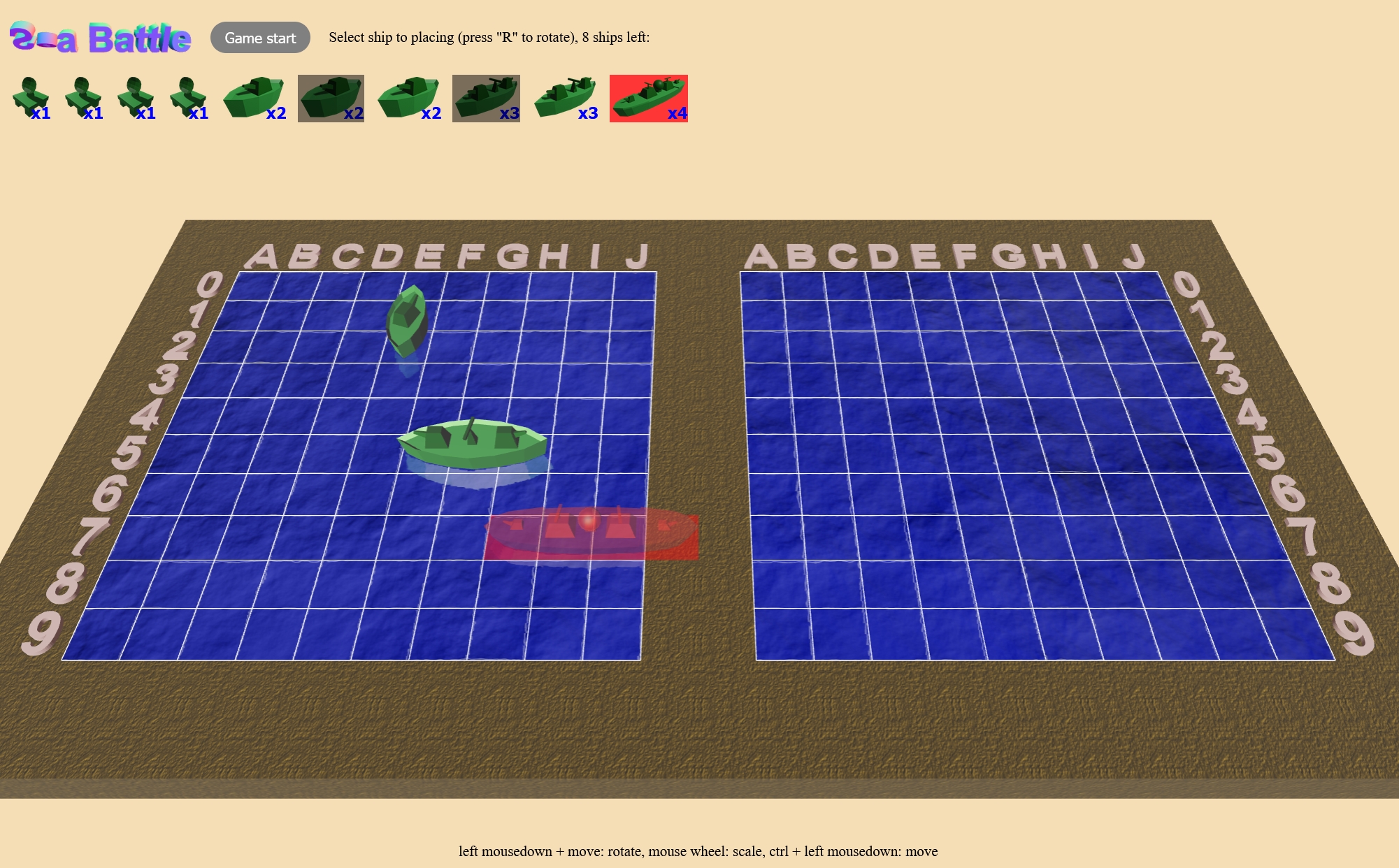 GitHub - Alexaltrex/Sea-Battle: 3D version of "Sea Battle" game build ...