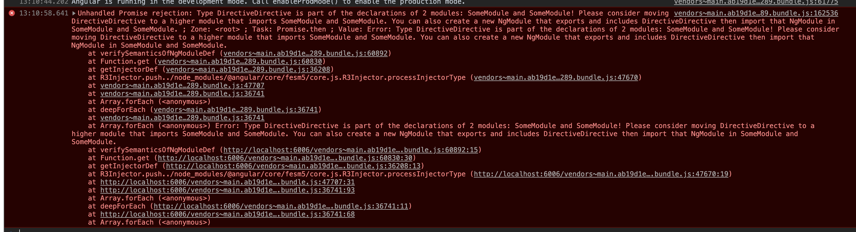 [Angular Ivy] Angular throws an exception when storybook rebootstraps
