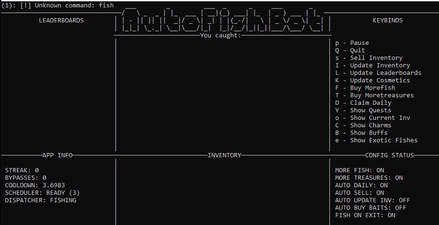 Not auto fishing · Issue #83 · thejoabo/autofishbot · GitHub