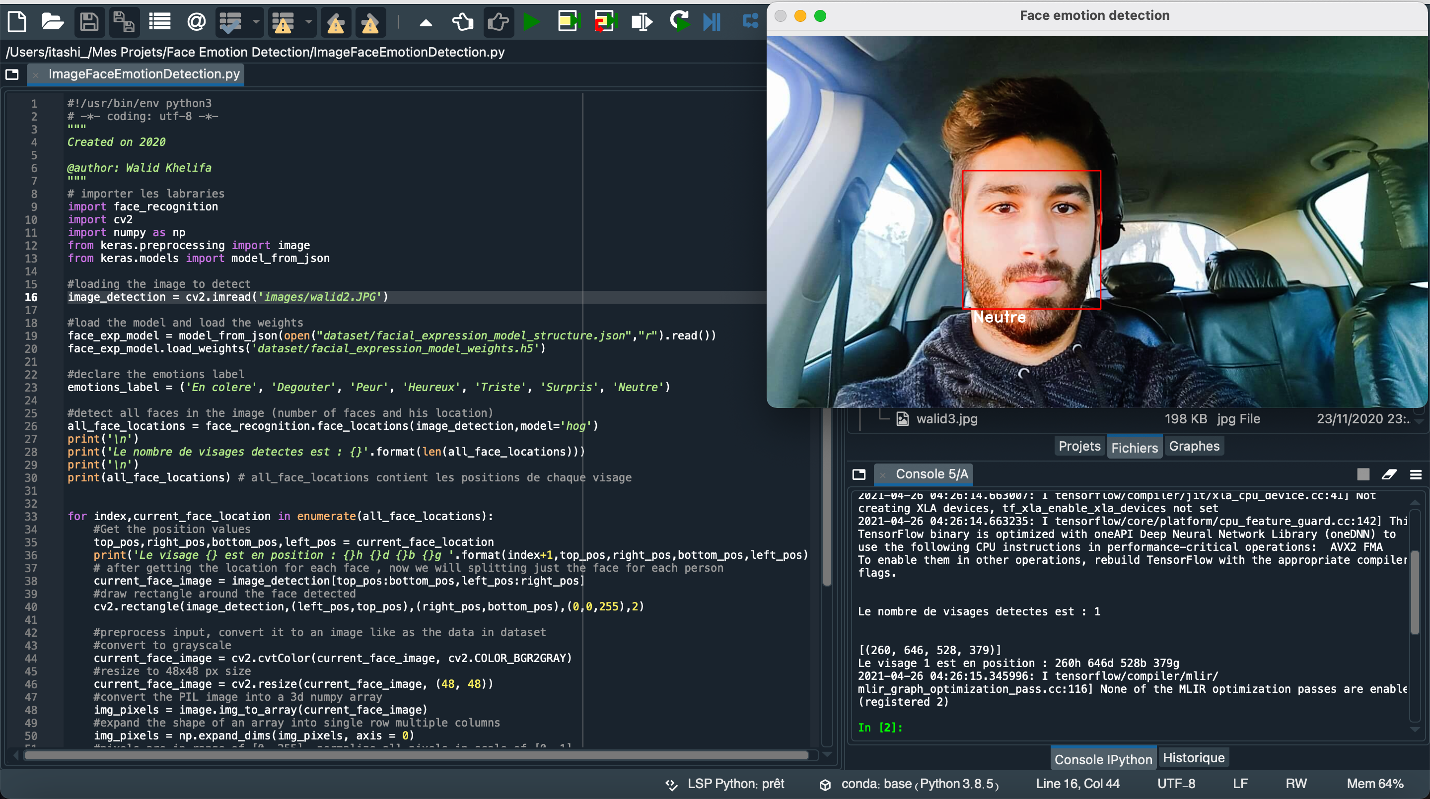 GitHub - WalidKhelifa/Facial-Emotion-Detection: A deep learning model ...