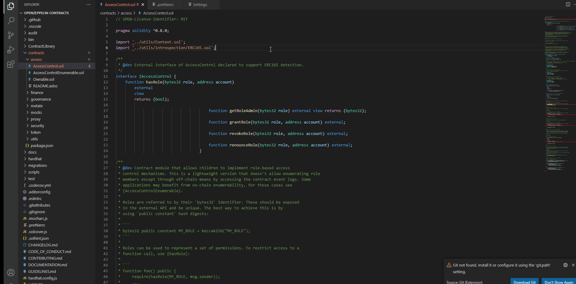 Prettier does not format sol files, but works great for ts files, so ...