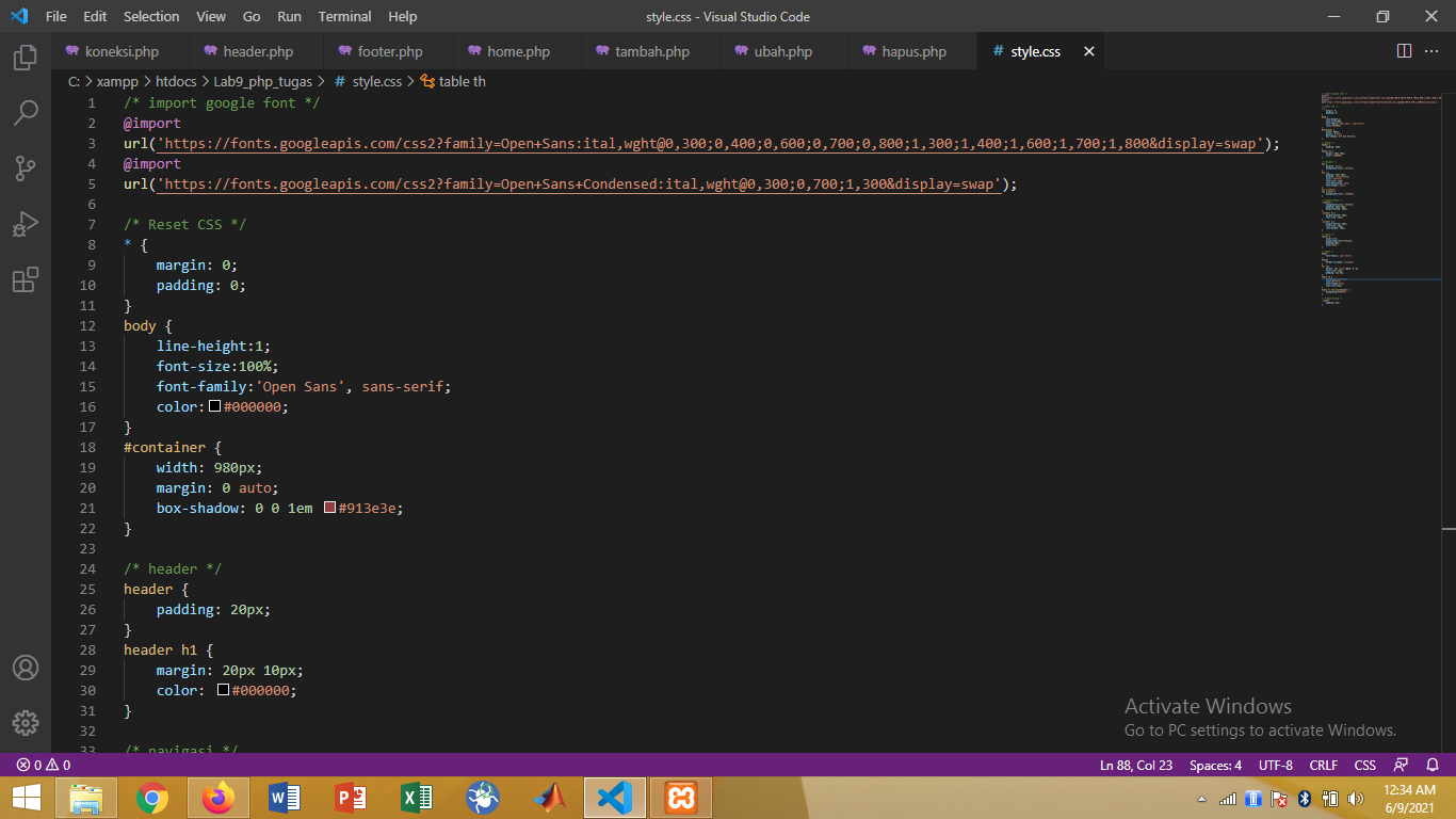 GitHub - dimasreza/Lab9Web: Link Praktikum 10 · GitHub