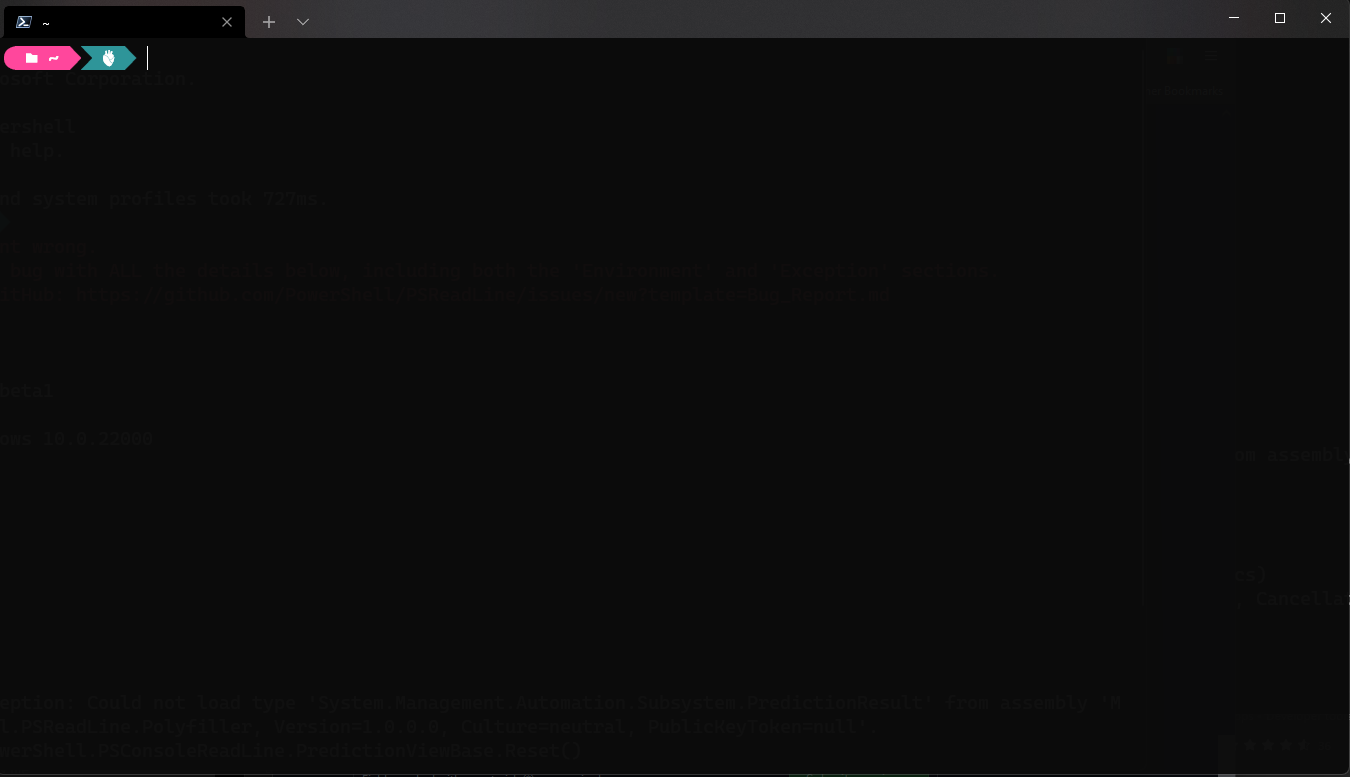 Please report this bug with ALL the details below, including both the ...