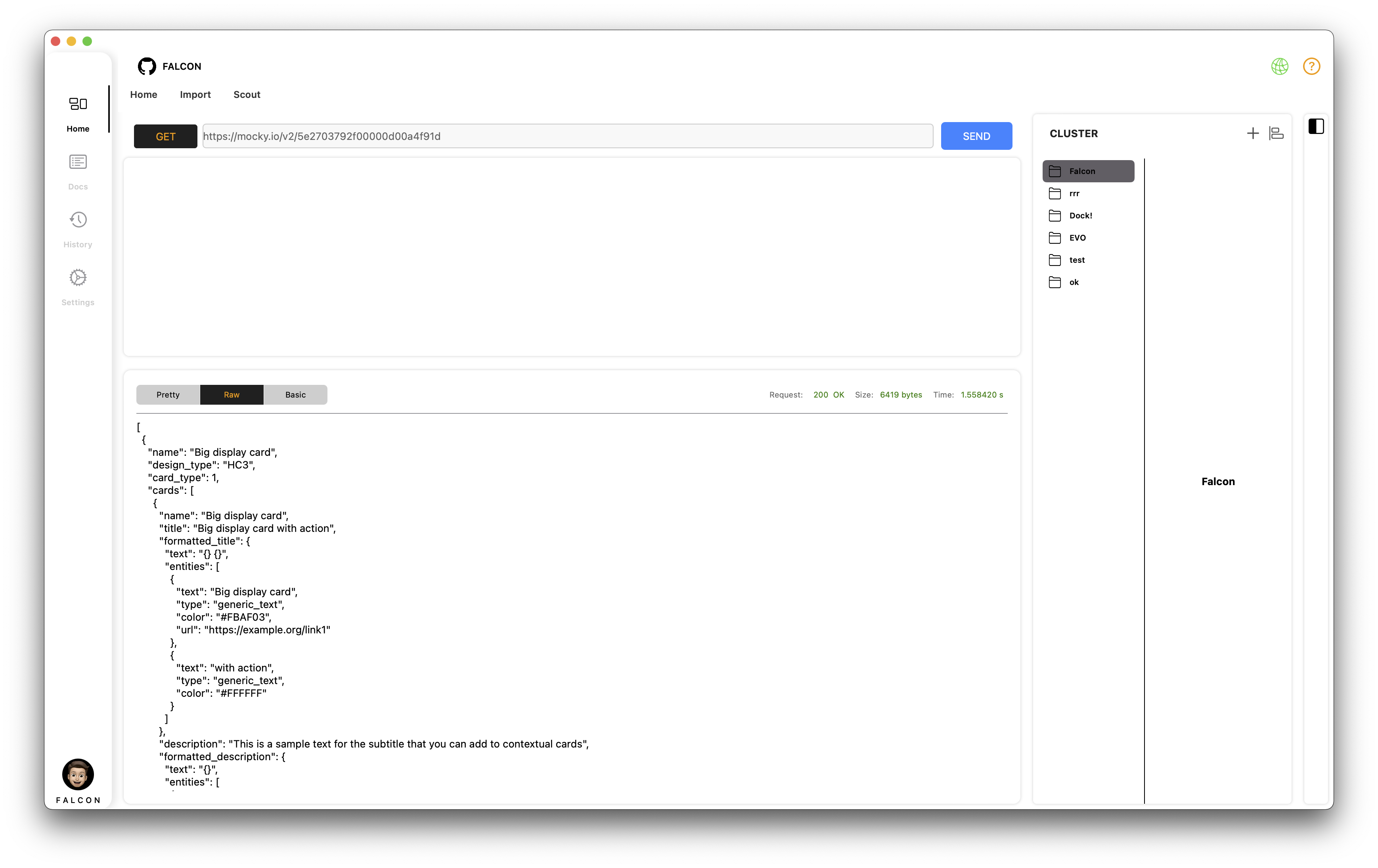 GitHub - gokulnair2001/Falcon: Falcon is an API client that makes it ...