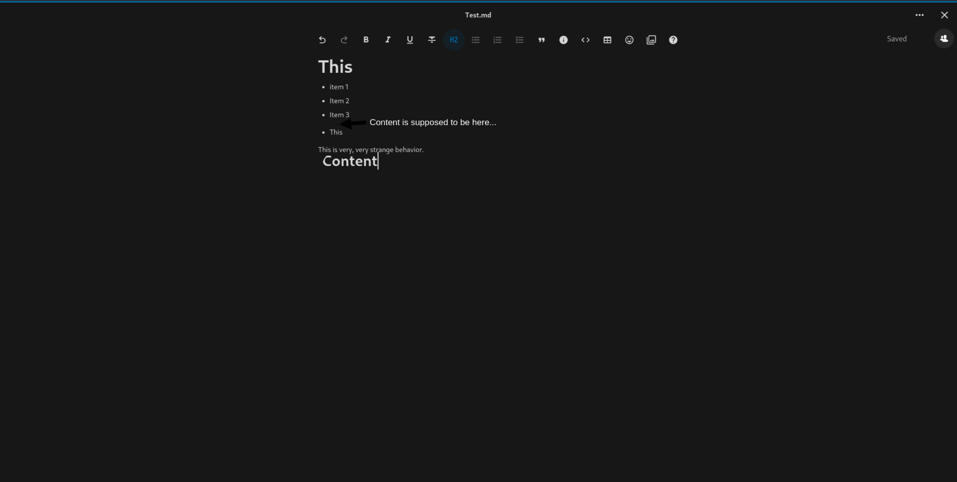 Header Stuck to bottom of screen · Issue #3736 · nextcloud/text · GitHub