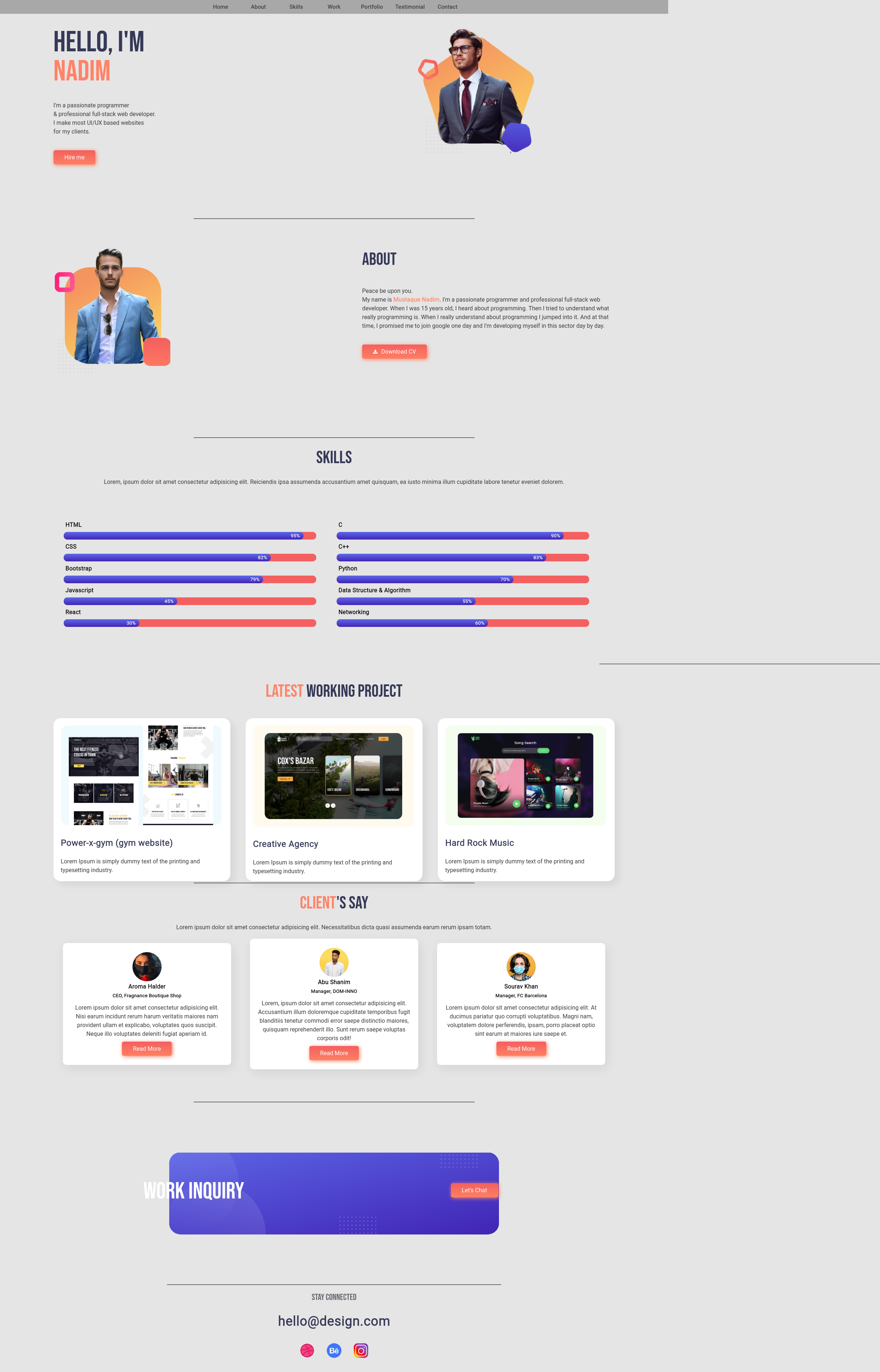 GitHub - mustaquenadim/personal-website: A simple personal website ...