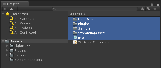lightbuzz-azure-unitypackage