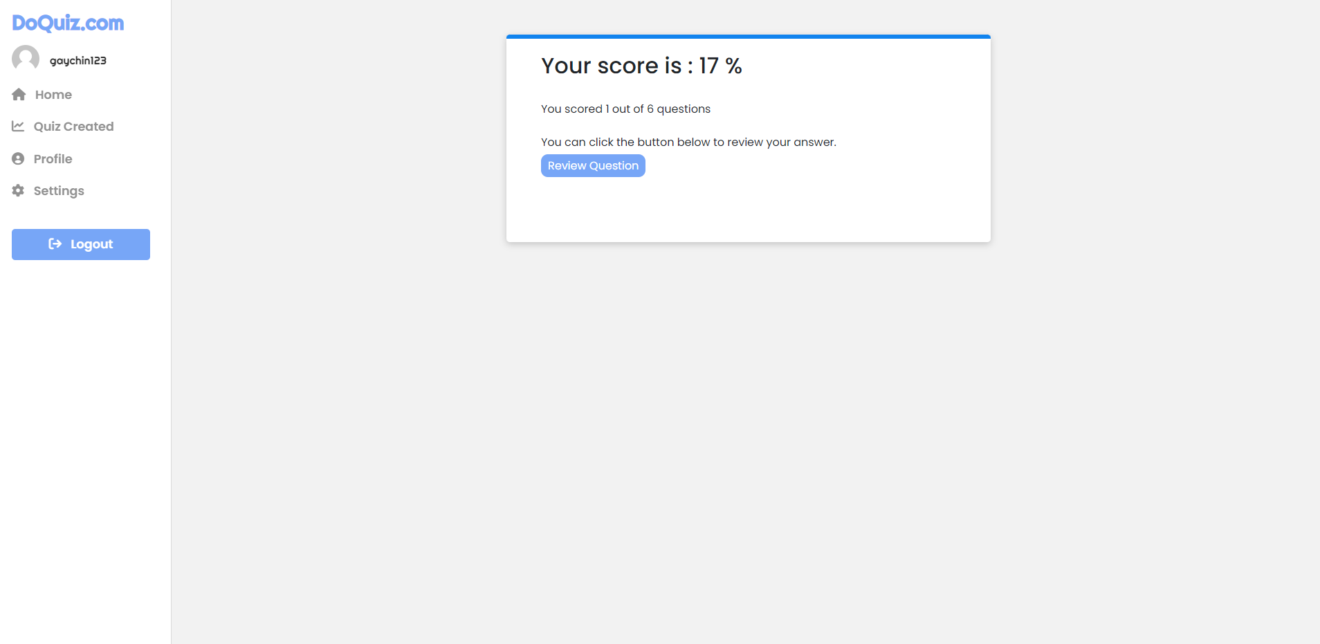 GitHub - GayChin/quiz-web-app: A simple quiz application created using ...