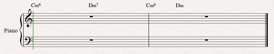 chord whole rest
