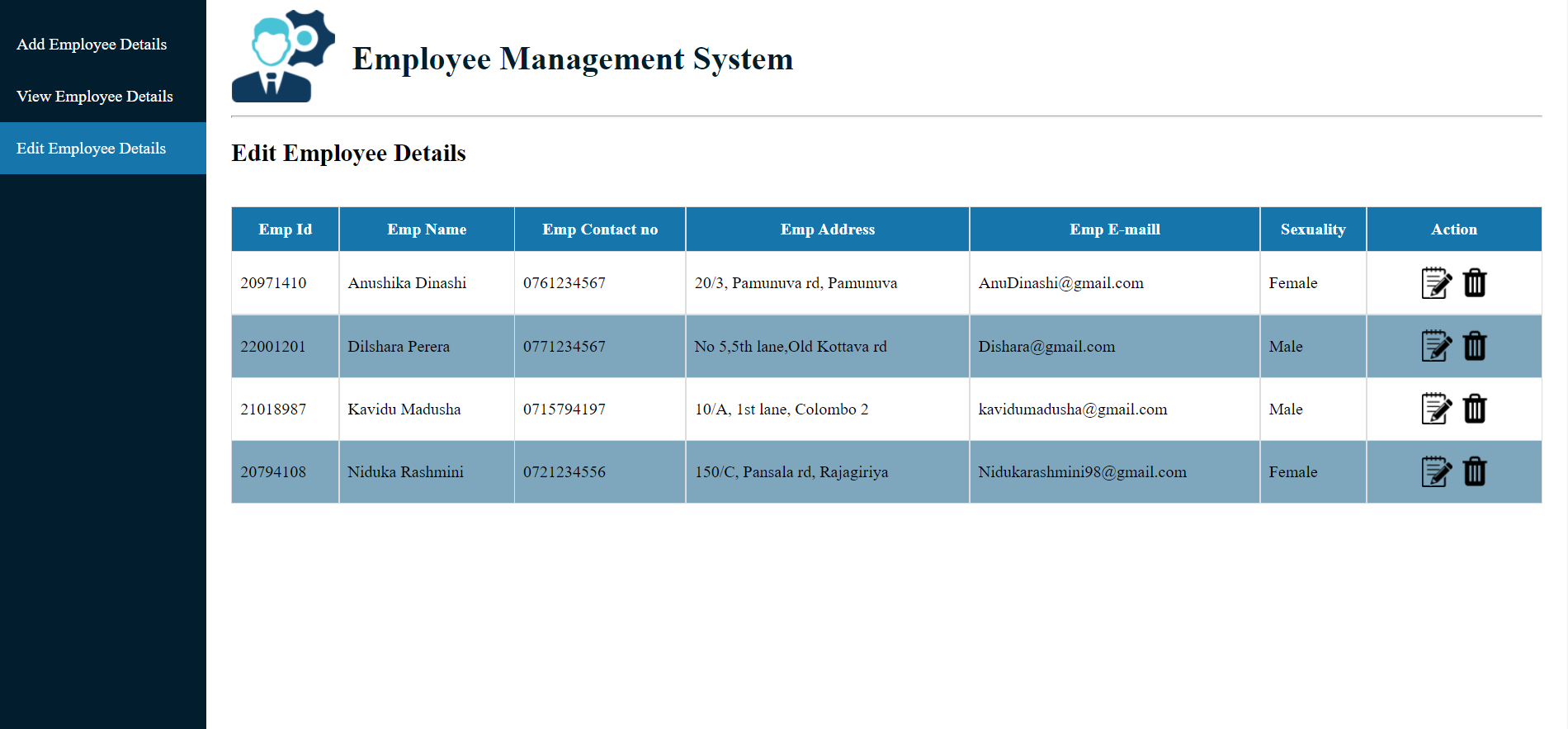 GitHub - kavimadusha/Employee-Management-System