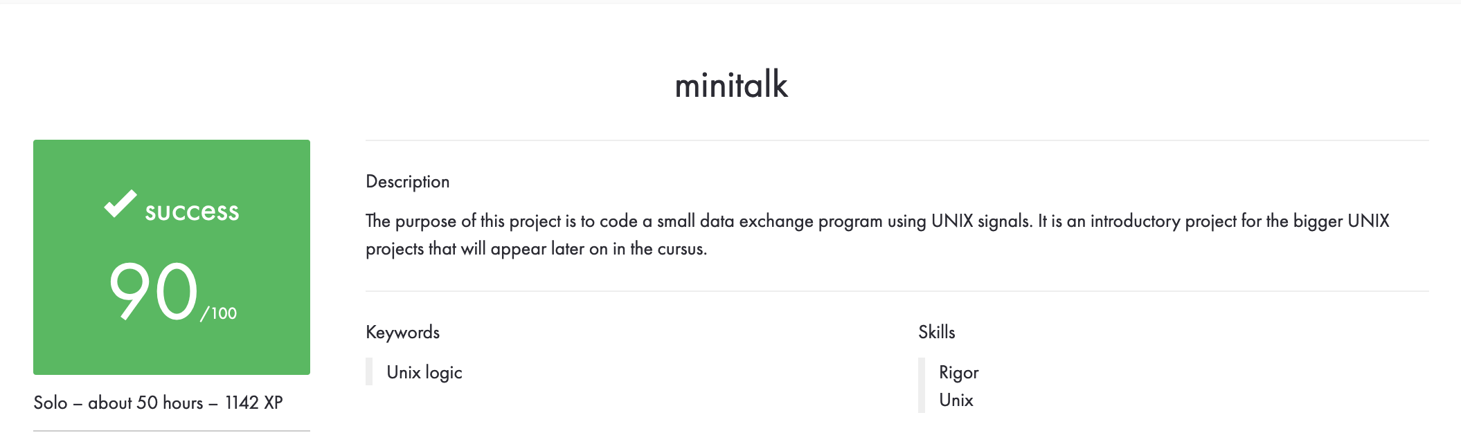 GitHub - Misterwayne/Minitalk: 42 Project about UNIX signals · GitHub