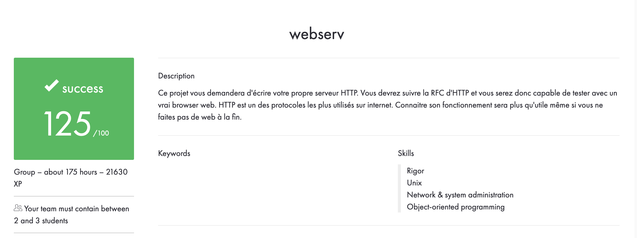 GitHub - Misterwayne/Web_server: Projet 42 consistant a reproduire un ...