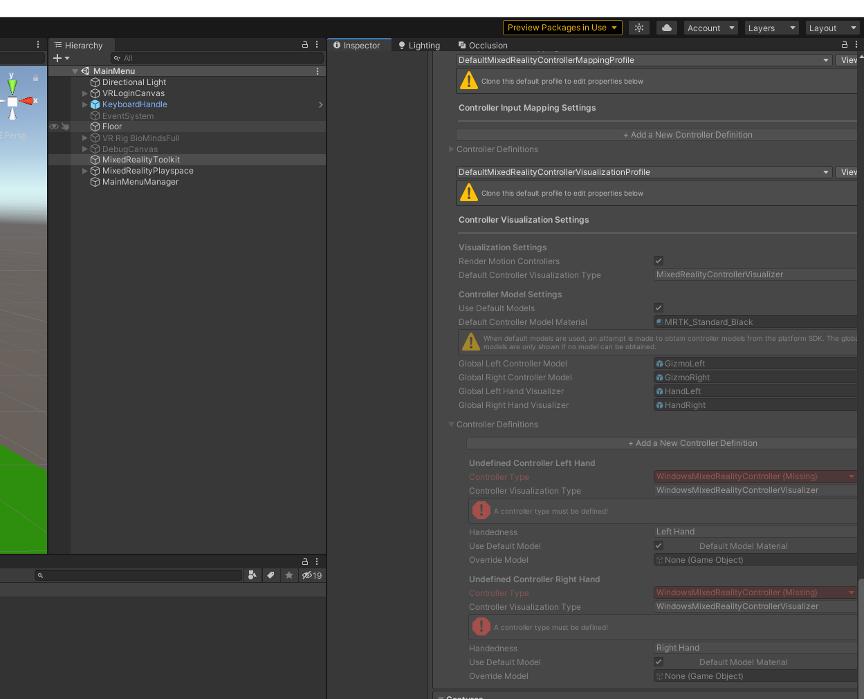 Two bugs after having updated my project to MRTK 2.5.1 · Issue #8849 ...