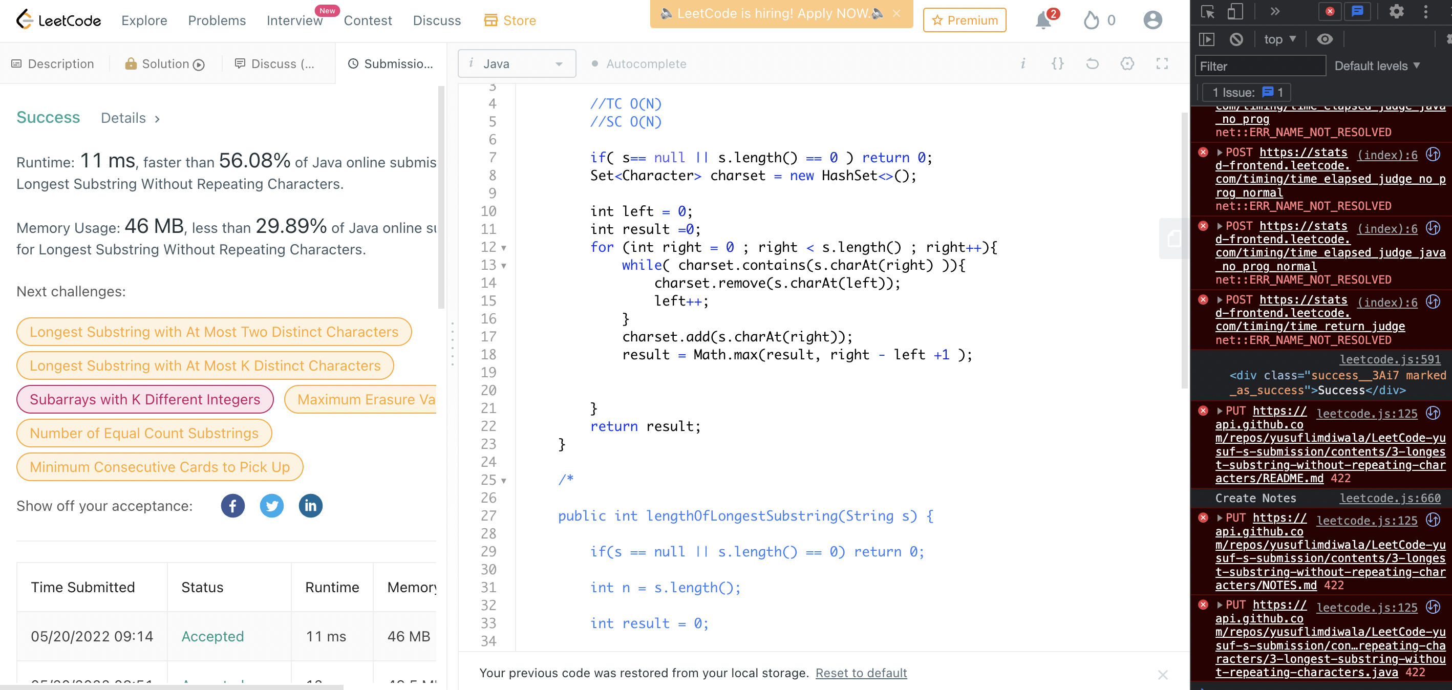 updating already submitted code in repo is failing , · Issue #275 ...