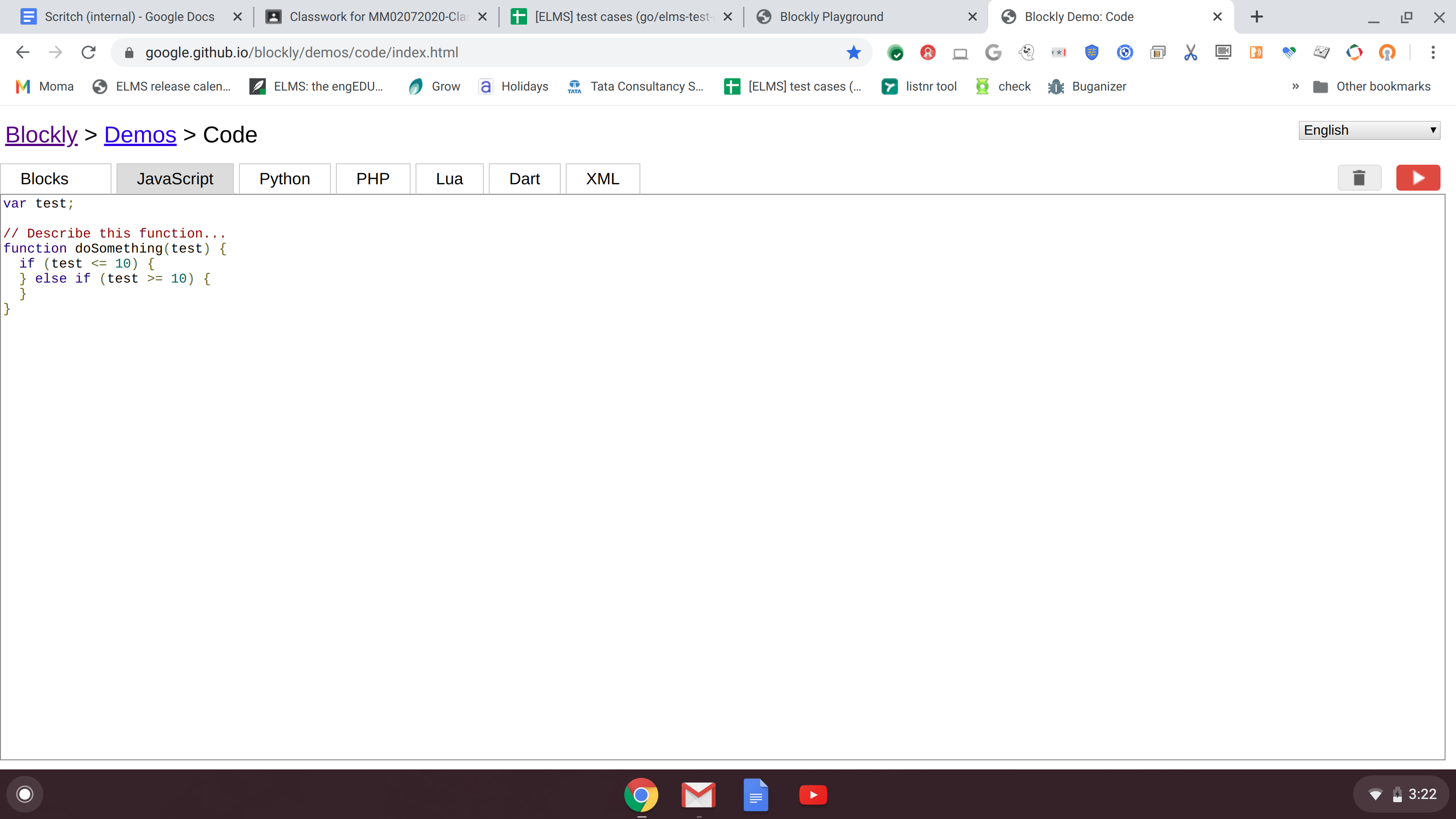 Unneed global variables for StatementInput blocks, procedures blocks ...
