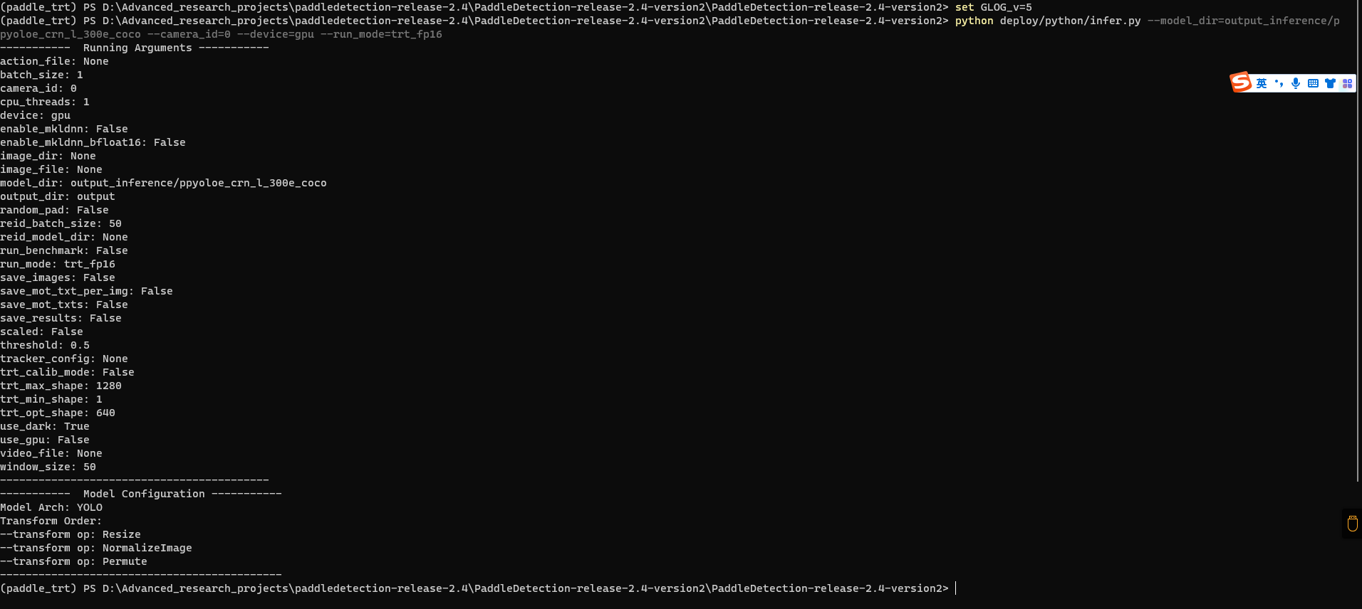 Windows下使用tensorRT加速ppyoloel出现的问题 · Issue #6094 · PaddlePaddle ...