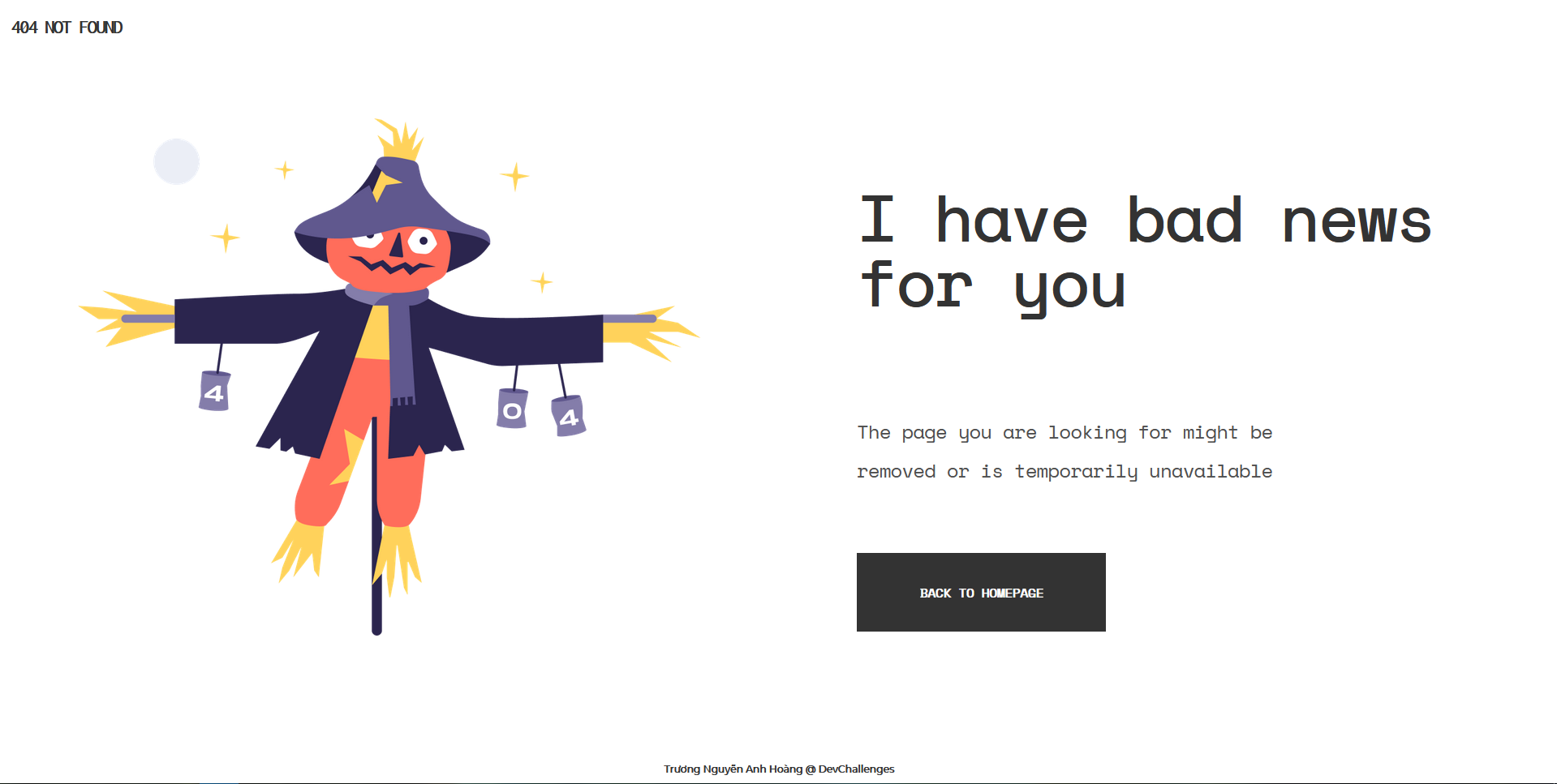 GitHub - tnah-hcmus/devchallenges-1-404-page: Challenge: Create a 404 ...