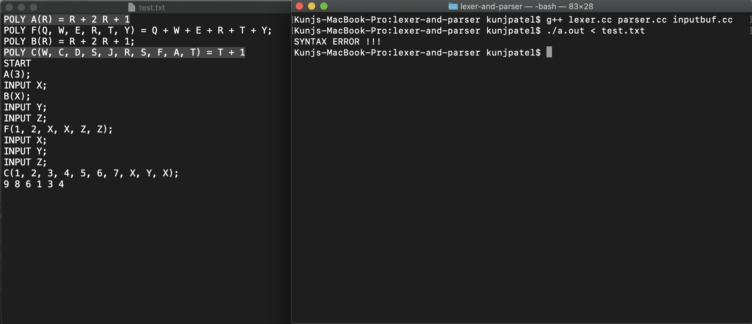 GitHub - khpatel8/Simple-Compiler-Demo