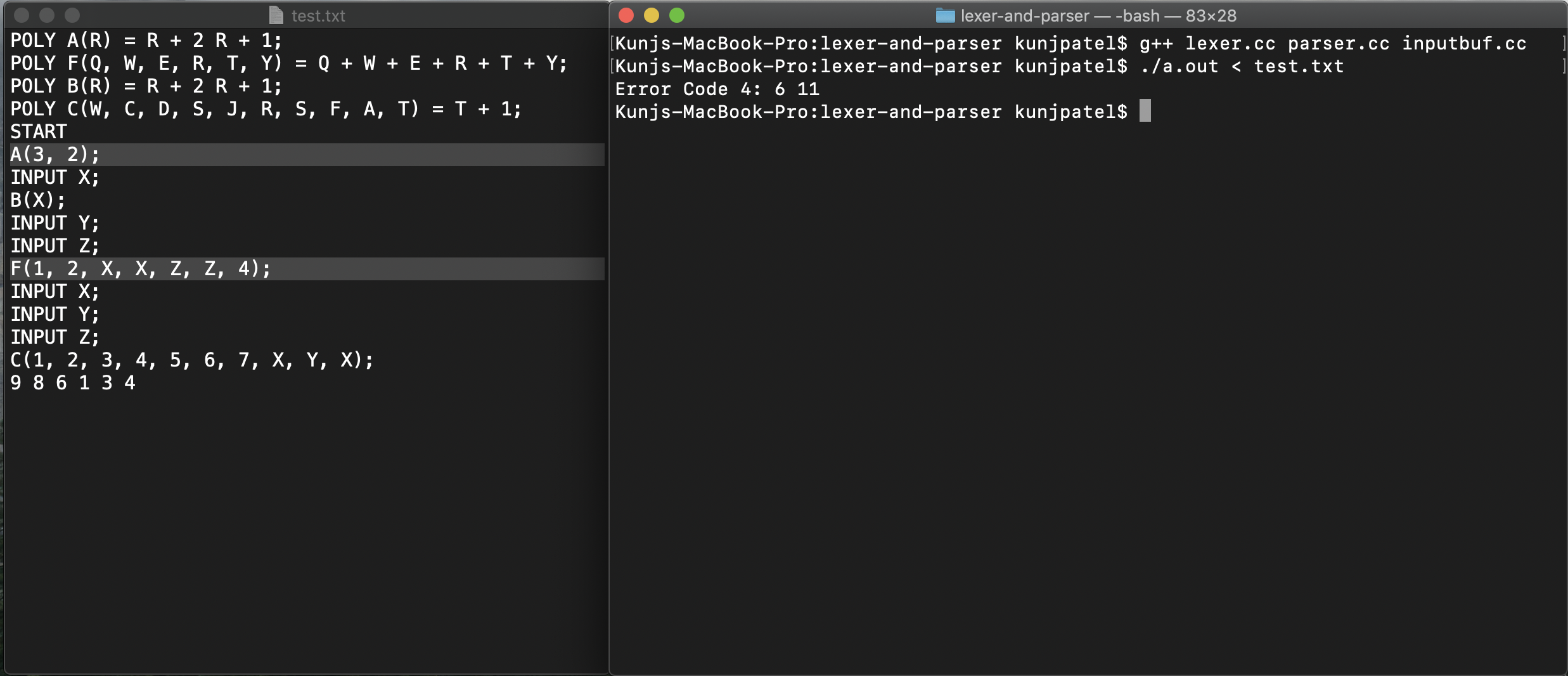 GitHub - khpatel8/Simple-Compiler-Demo