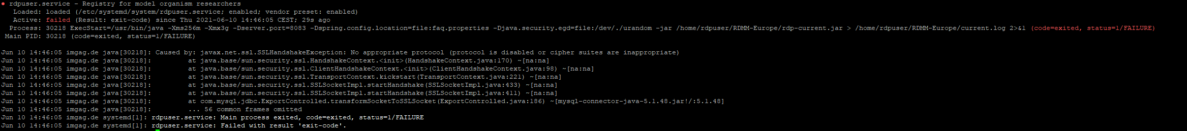 Error when running release 1.4.1 · Issue #89 · PavlidisLab/rdp · GitHub