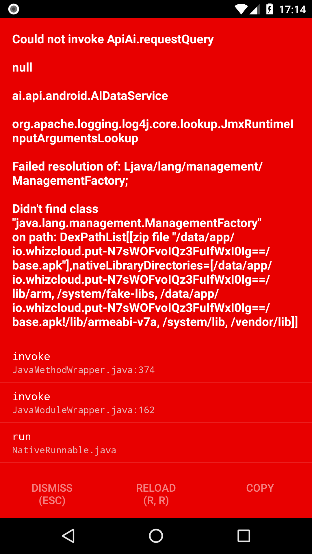 Unable to invoke function only in Android · Issue #11 · innFactory ...