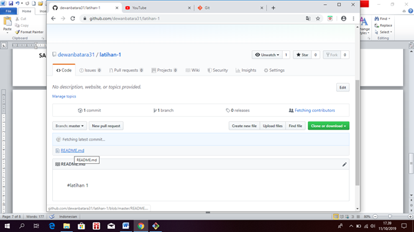 GitHub - dewanbatara31/latihan-1