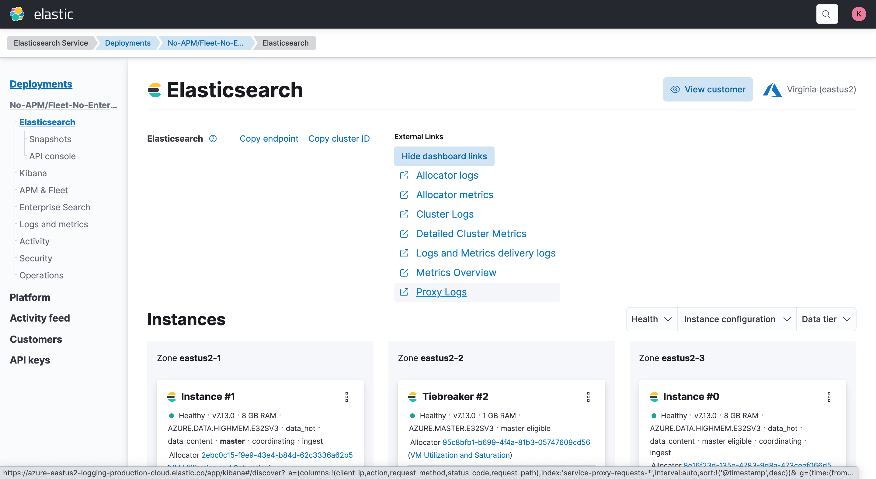 [Security Solution] Deployment without Fleet/APM enabled causes 404's