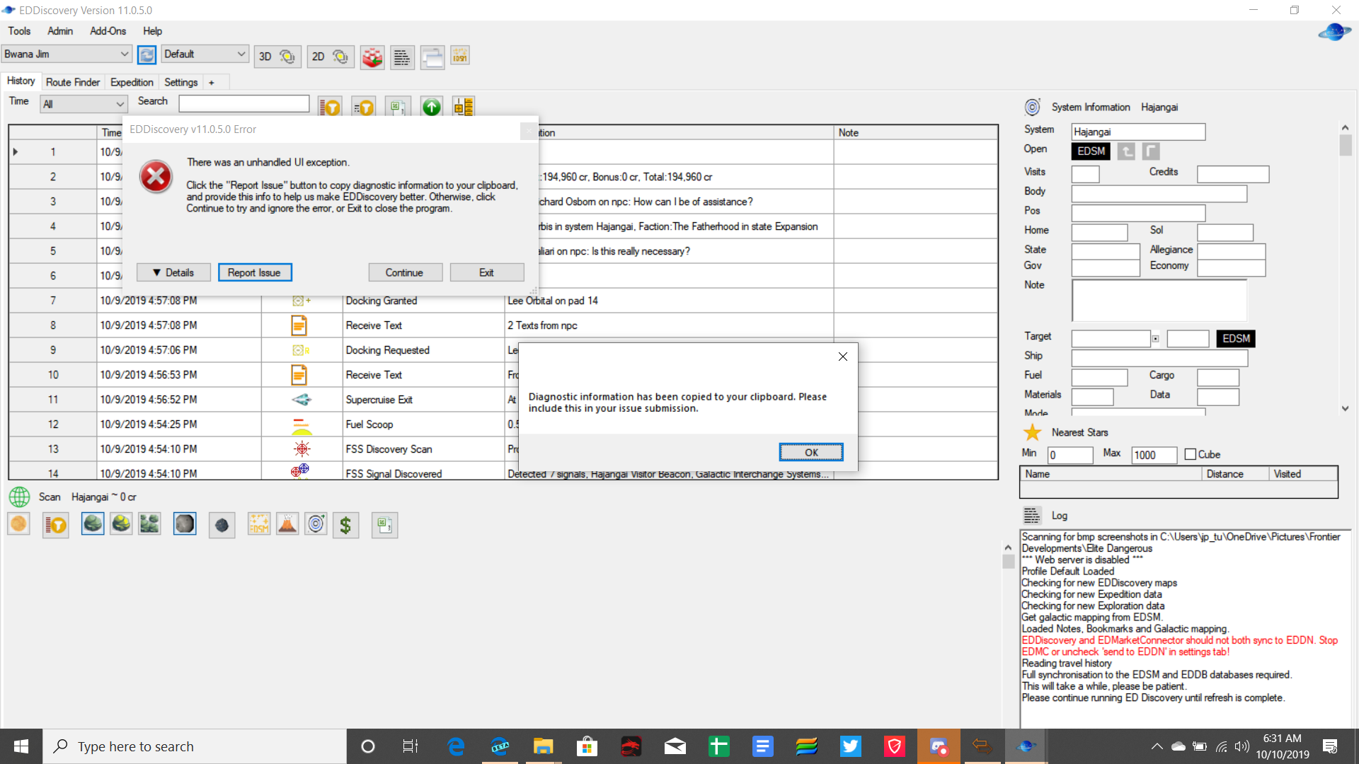 EDDiscovery bug while installing · Issue #2624 · EDDiscovery ...