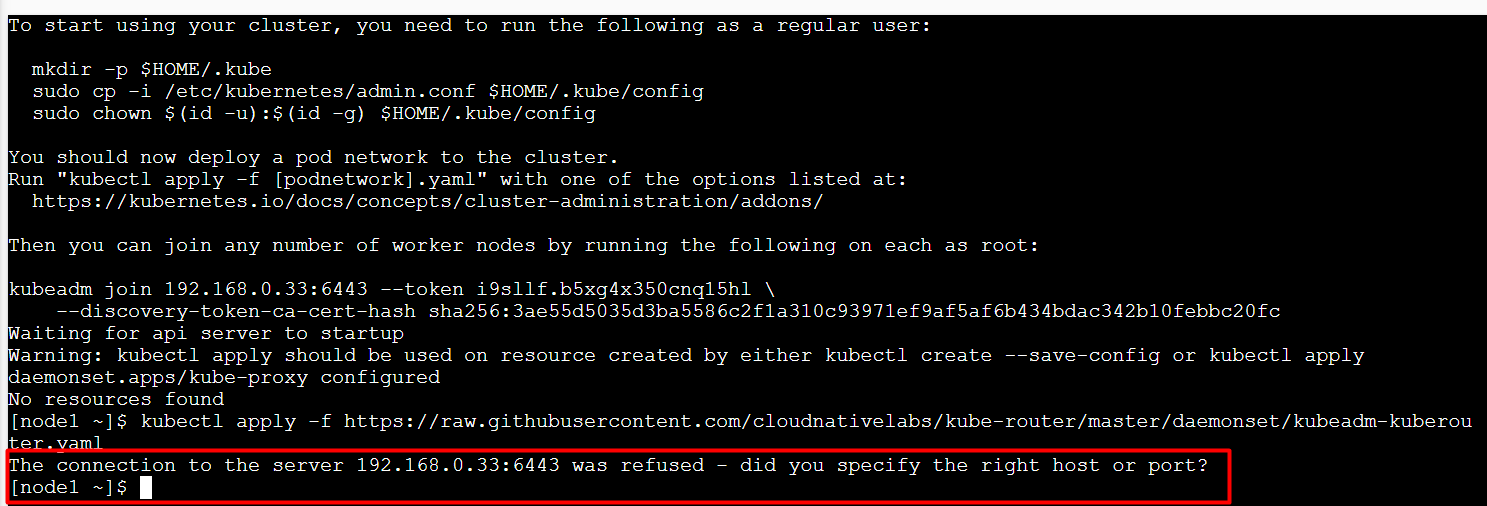 The connection to the server was refused · Issue #22899 · kubernetes ...