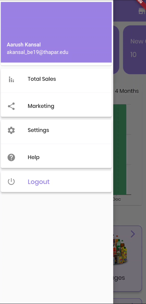 GitHub - Aarush2k1/Grocery-App: Flutter Grocery App, with user and ...
