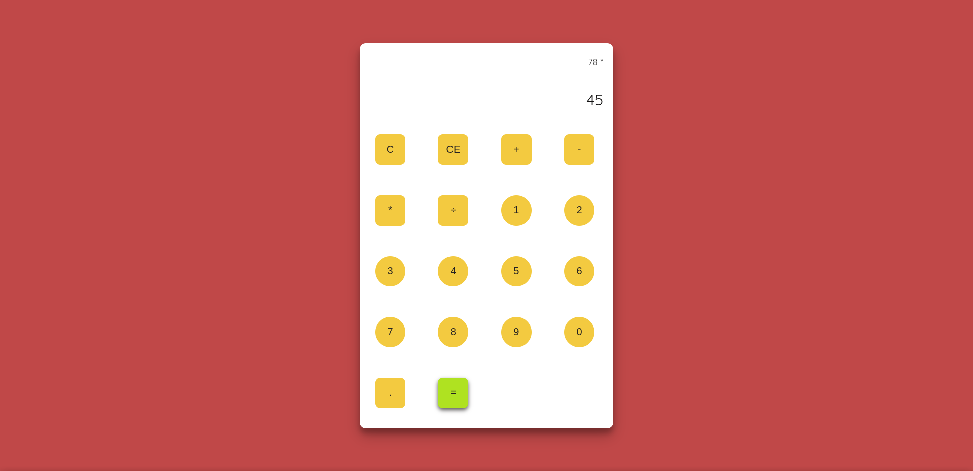 GitHub - cric2000/Calculator: Calculator using HTML , CSS and JS · GitHub