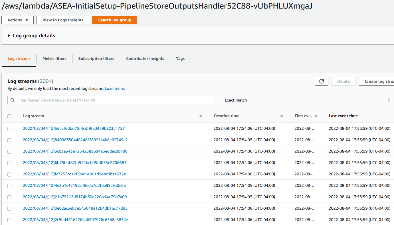 [BUG][Functional] CWL_THROTTLING_EXCEPTION on CreateLogStream · Issue 1022 · awssamples/aws