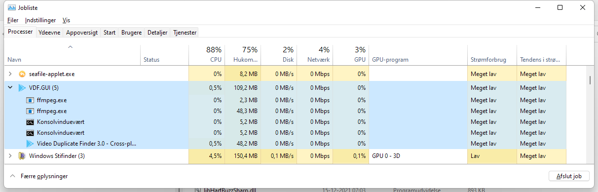 Not using GPU when run with hardware accelleration set to use CUDA ...