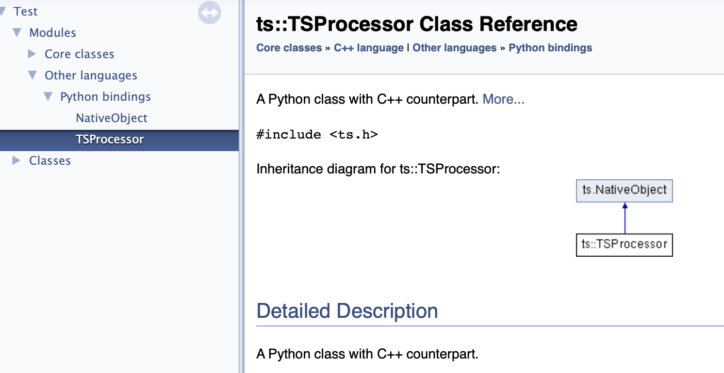 Incorrect grouping of C++ and Python class with same name, different ...