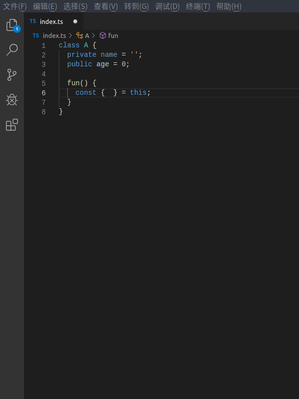 [Code intelligent completion]Deconstruction does not list private ...