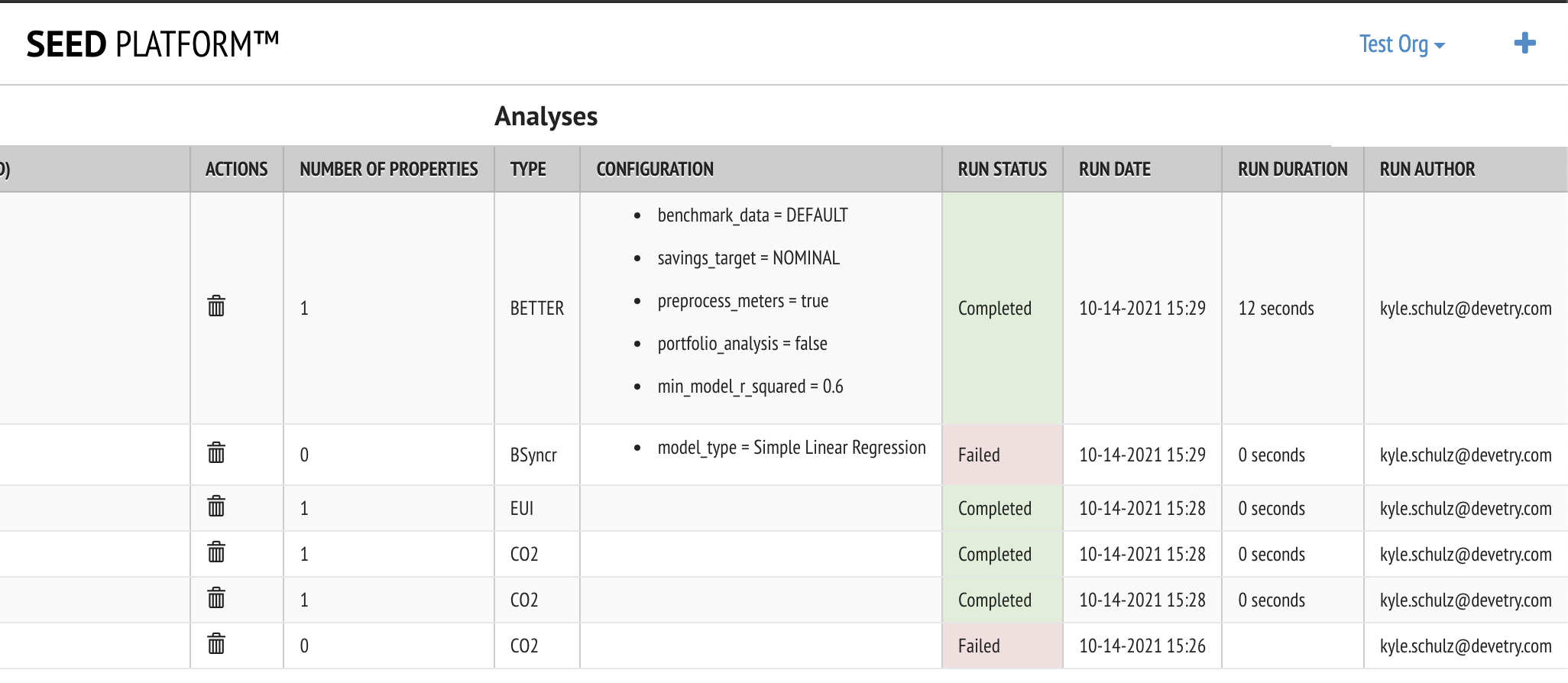 Analyses: Add a Creation Date to analyses · Issue #2921 · SEED-platform ...