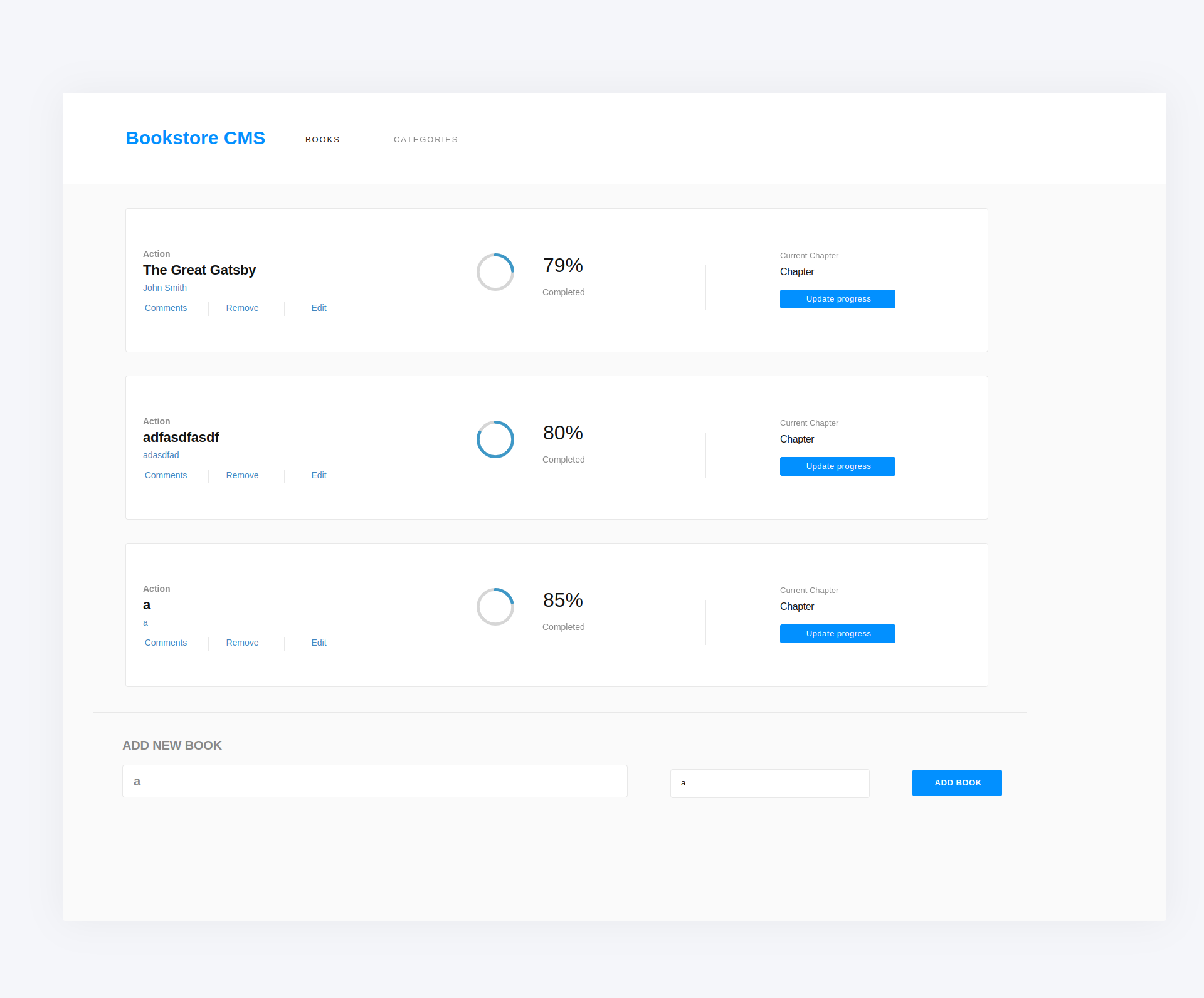 GitHub - Gedewon/Bookstore: The Bookstore is a website similar to the ...
